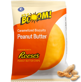 It's a BOOM! - Caramelized Biscuits Peanut Butter - Reese’s Peanut Butter Chips 20g